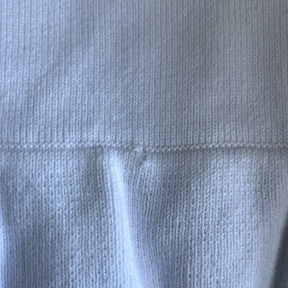 Fate Floral Sleeve Faux Layered Sweater Blouse 100% Cotton Size Small - Picture 9 of 9